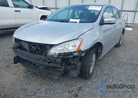2014 Nissan Sentra S z USA, uszkodzony, nr VIN 3N1AB7AP2EY213633